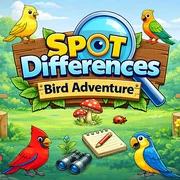 Spot Differences Bird Adventure